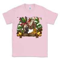 Bubblegum Pink christmas donkey candy house Classic Tee - BarkalooDesign