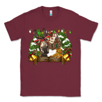 Burgundy christmas donkey candy house Classic Tee - BarkalooDesign