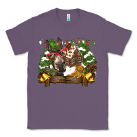 Lavender christmas donkey candy house Classic Tee - BarkalooDesign