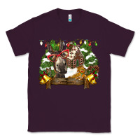 Plum christmas donkey candy house Classic Tee - BarkalooDesign