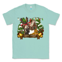 Seafoam christmas donkey candy house Classic Tee - BarkalooDesign
