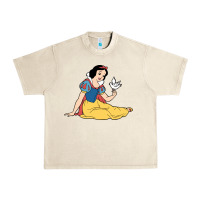 Sandshell snow white Urban Heavy Tee - linhVisuals