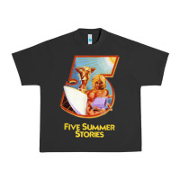 Pigment Black five 5 summer stories t shirt Urban Heavy Tee - linhVisuals