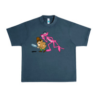 Midnight Navy the pink panther Urban Heavy Tee - linhVisuals