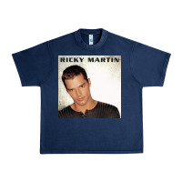 Navy ricky martin   ricky martin Urban Heavy Tee - linhVisuals