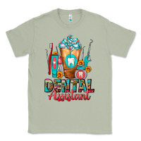 Matcha Dental Assistant Dentist Frappe Classic Tee - FaDigitalArtStudio