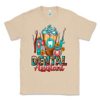Mushroom Dental Assistant Dentist Frappe Classic Tee - FaDigitalArtStudio