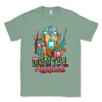Sage Dental Assistant Dentist Frappe Classic Tee - FaDigitalArtStudio