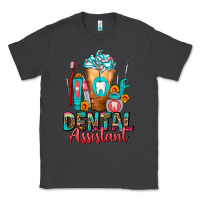 Smoke Dental Assistant Dentist Frappe Classic Tee - FaDigitalArtStudio