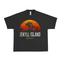Pigment Black jekyll island beach georgia ga palms vacation surf sundown tank top Urban Heavy Tee - linhVisuals