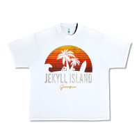 White jekyll island beach georgia ga palms vacation surf sundown tank top Urban Heavy Tee - linhVisuals