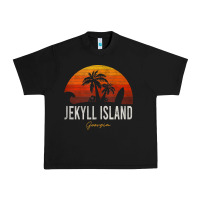 Jekyll Island Beach Georgia Ga Palms Vacation Surf Sundown Tank Top Urban Heavy Tee | Teevron