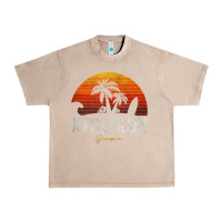 French Oak jekyll island beach georgia ga palms vacation surf sundown tank top Urban Heavy Tee - linhVisuals