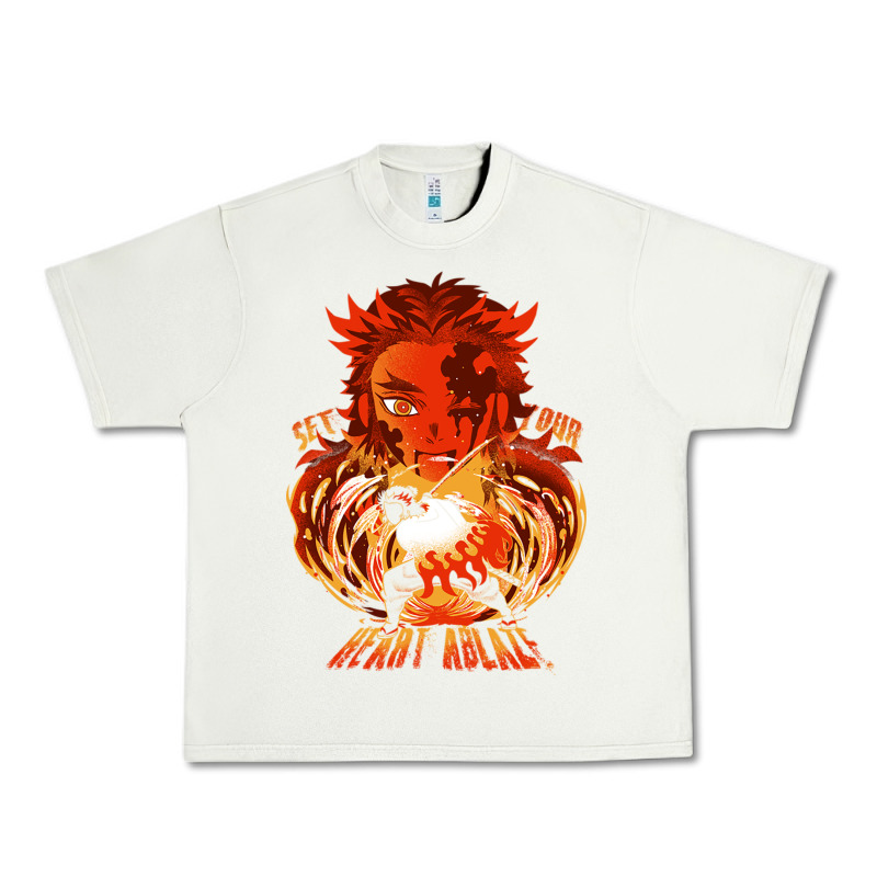 Set Your Heart Ablaze Urban Heavy Tee by linhVisuals | Teevron