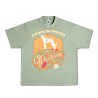 Oil Green mom t  shirt italian greyhound best coffee   dog owner coffee lover gi Urban Heavy Tee - linhVisuals