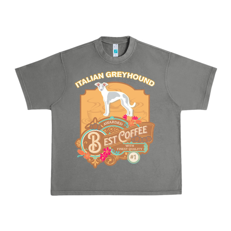 Mom T  Shirt Italian Greyhound Best Coffee   Dog Owner Coffee Lover Gi Urban Heavy Tee by linhVisuals | Teevron