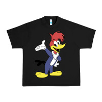 Black woody woodpecker Urban Heavy Tee - linhVisuals