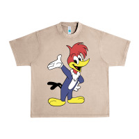 French Oak woody woodpecker Urban Heavy Tee - linhVisuals