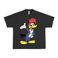 Pigment Black woody woodpecker Urban Heavy Tee - linhVisuals