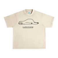 Sandshell Funny Animal Sloth SLOPHISTICATED Urban Heavy Tee - linhVisuals