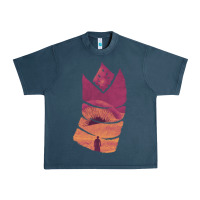 Midnight Navy Dune Sandworm Urban Heavy Tee - linhVisuals