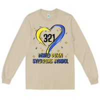 Mushroom world down syndrome symbol Long Sleeve Tee - Artiststas