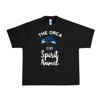 Orca Spirit Animal Killer Whale Ocean Sea Marine Funny Water Raglan Ba Urban Heavy Tee | Teevron