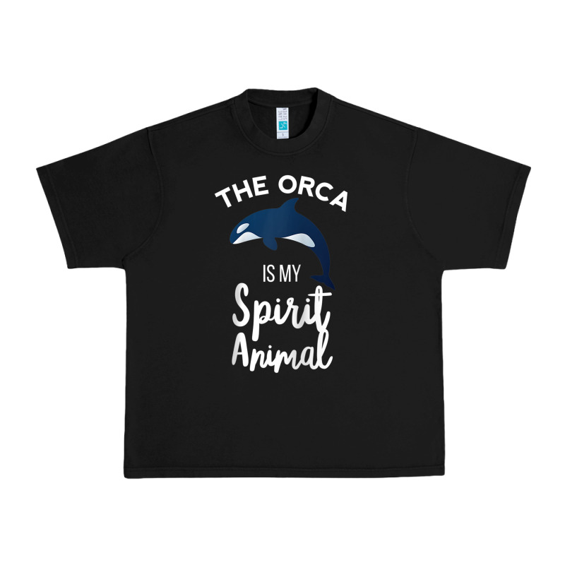 Orca Spirit Animal Killer Whale Ocean Sea Marine Funny Water Raglan Ba Urban Heavy Tee by linhVisuals | Teevron