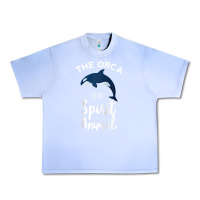 Grape Ice orca spirit animal killer whale ocean sea marine funny water raglan ba Urban Heavy Tee - linhVisuals