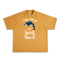 Peanut Butter orca spirit animal killer whale ocean sea marine funny water raglan ba Urban Heavy Tee - linhVisuals