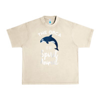 Sandshell orca spirit animal killer whale ocean sea marine funny water raglan ba Urban Heavy Tee - linhVisuals