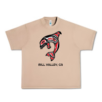 Burro mill valley, california native american orca killer whale raglan baseb Urban Heavy Tee - linhVisuals