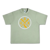 Oil Green retro oakland baseball emblem vintage oak premium Urban Heavy Tee - linhVisuals