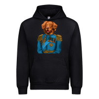 Black Golden Retriever Dog Portrait,Custom Pet Portraits,Renaissance Dog Urban Hoodie - RanaPortraitStore