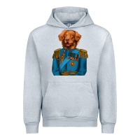 Heather Grey Golden Retriever Dog Portrait,Custom Pet Portraits,Renaissance Dog Urban Hoodie - RanaPortraitStore
