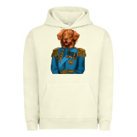 Pigment Pistachio Golden Retriever Dog Portrait,Custom Pet Portraits,Renaissance Dog Urban Hoodie - RanaPortraitStore