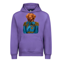 Tulip Golden Retriever Dog Portrait,Custom Pet Portraits,Renaissance Dog Urban Hoodie - RanaPortraitStore