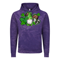 Cloud Purple st patricks day gnome with western hearts Vintage Hoodie - Artiststas