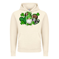 Vintage Artic st patricks day gnome with western hearts Vintage Hoodie - Artiststas