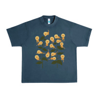 Midnight Navy Funny Cat Camouflage Urban Heavy Tee - linhVisuals