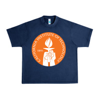 Navy california institute of technology Urban Heavy Tee - linhVisuals