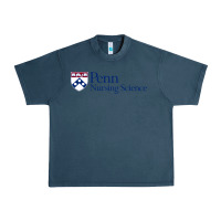 Midnight Navy penn nursing science Urban Heavy Tee - linhVisuals