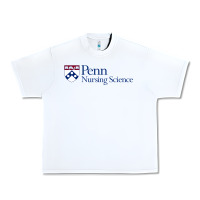White penn nursing science Urban Heavy Tee - linhVisuals