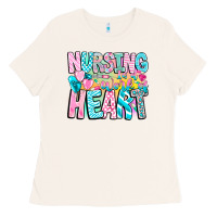 Bone Nursing is a work of heart Ladies Tee - CowhideDigitalArt