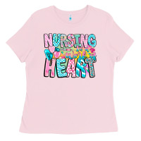 Nursing Is A Work Of Heart Ladies Tee | Teevron