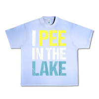 Grape Ice i pee in the lake funny summer vacation t shirt Urban Heavy Tee - linhVisuals
