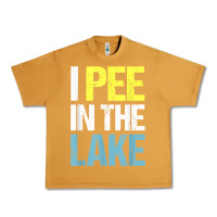 Peanut Butter i pee in the lake funny summer vacation t shirt Urban Heavy Tee - linhVisuals