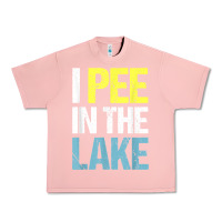 Salmon i pee in the lake funny summer vacation t shirt Urban Heavy Tee - linhVisuals