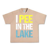 Burro i pee in the lake funny summer vacation t shirt Urban Heavy Tee - linhVisuals