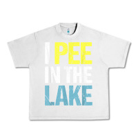 Lunar Rock i pee in the lake funny summer vacation t shirt Urban Heavy Tee - linhVisuals